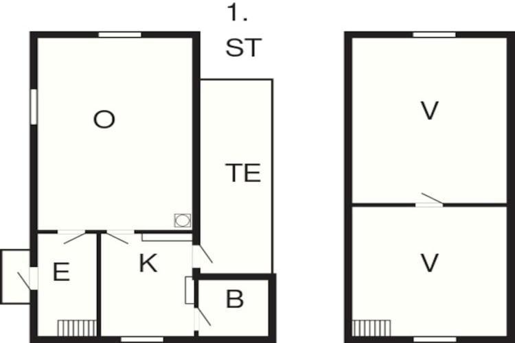 Two-Bedroom Holiday Home In Lessebo Skruv Exteriör bild